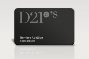 Tarjeta Black D21botons